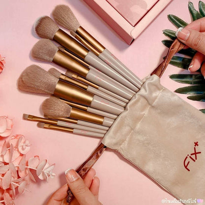 13 PCS Makeup Brushes Set Eye Shadow Foundation Women Cosmetic Brush Eyeshadow Blush Beauty Soft Make Up Tools