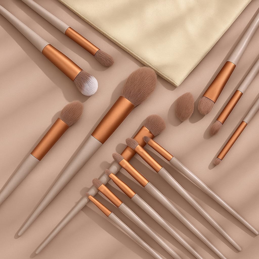 13 PCS Makeup Brushes Set Eye Shadow Foundation Women Cosmetic Brush Eyeshadow Blush Beauty Soft Make Up Tools