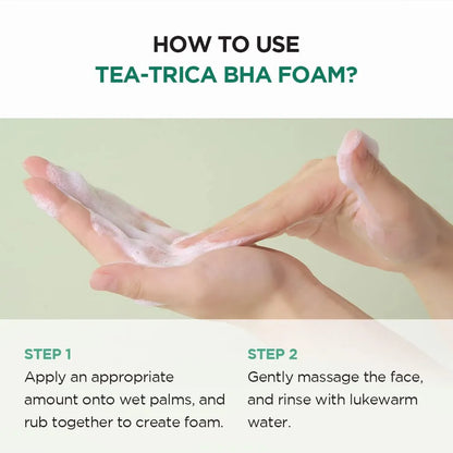 Skin1004 - Madagascar Centella Tea-Trica Bha Foam - 125ml