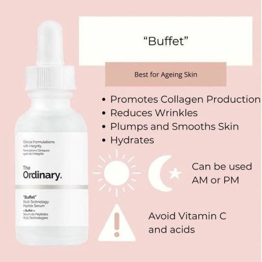 The Ordinary Buffet Multi Technology Peptide Serum